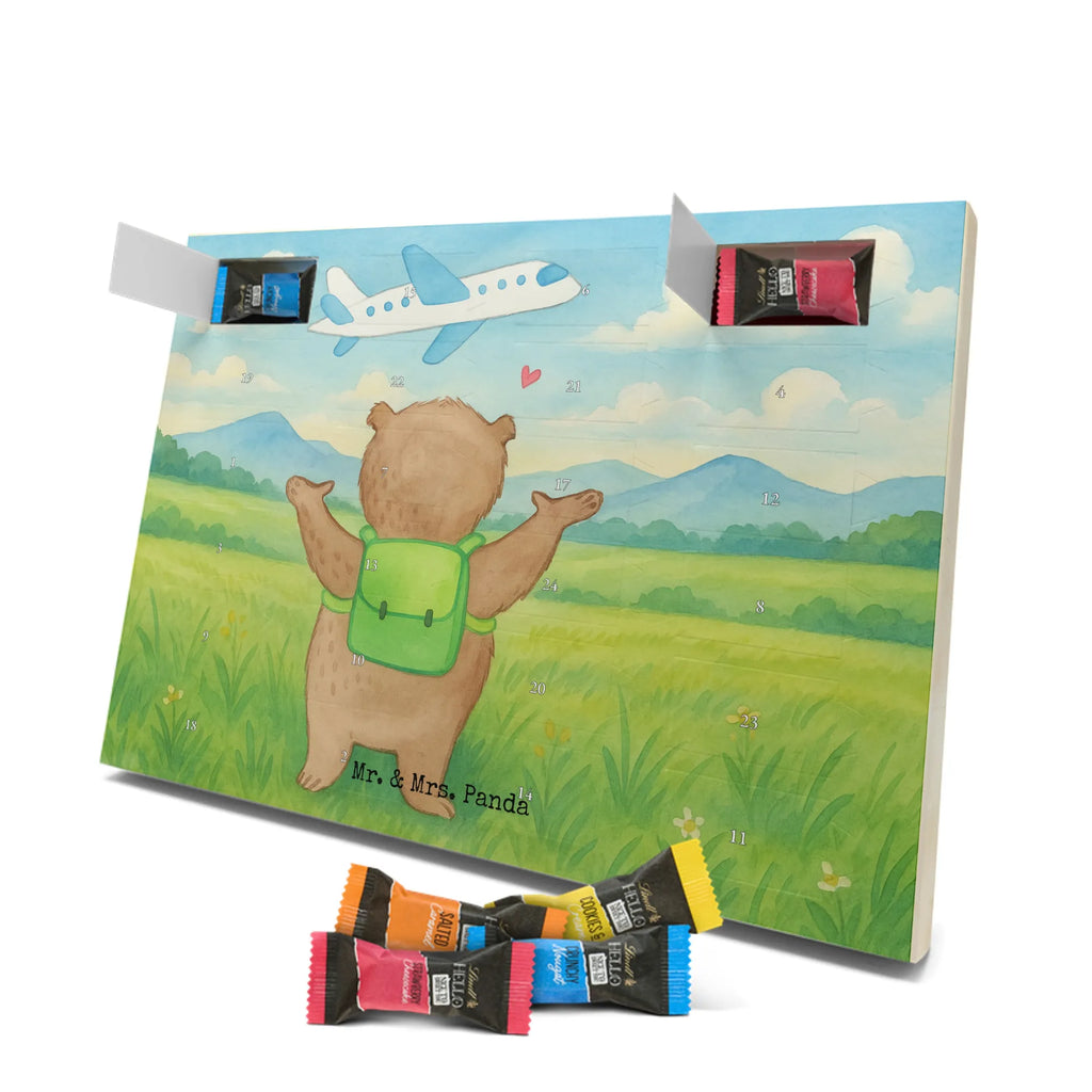 Chocolate advent calendar bear Airplane Design Loving, Two, Together, Marriage, Proposal of marriage, Love gift, gift for her, gift for him, anniversary gift, Valentine&#39;s Day Gift for Women Love Gift Anniversary Wedding Anniversary Party Favor Gift for Girlfriend Gift for Partner Boyfriend Gift Token of Love for Men for Husband