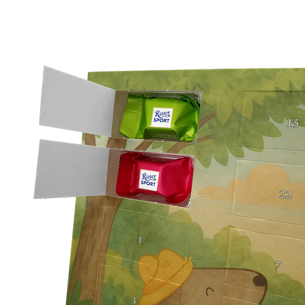 Chocolate advent calendar Bears with hats Design Father's Day, Mother's Day, father, role model, son, sons, children, favourite person, father-son, child, father's day