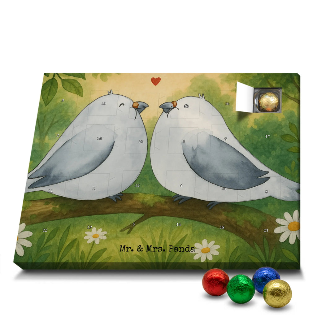 Chocolate advent calendar Turtledoves in love Design Loving, Two, Together, Marriage, Proposal of marriage, Love gift, gift for her, gift for him, anniversary gift, Turtle doves, Gift Friend, Married, Gift Wedding, Doves, Gift Girlfriend, In love, Wedding anniversary, Engaged, Anniversary, Girlfriend, Turtledove, Proof of love, Friend