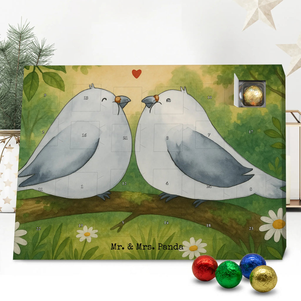 Chocolate advent calendar Turtledoves in love Design Loving, Two, Together, Marriage, Proposal of marriage, Love gift, gift for her, gift for him, anniversary gift, Turtle doves, Gift Friend, Married, Gift Wedding, Doves, Gift Girlfriend, In love, Wedding anniversary, Engaged, Anniversary, Girlfriend, Turtledove, Proof of love, Friend