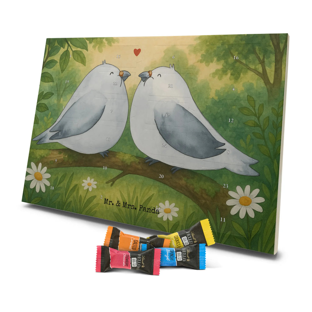 Chocolate advent calendar Turtledoves in love Design Loving, Two, Together, Marriage, Proposal of marriage, Love gift, gift for her, gift for him, anniversary gift, Turtle doves, Gift Friend, Married, Gift Wedding, Doves, Gift Girlfriend, In love, Wedding anniversary, Engaged, Anniversary, Girlfriend, Turtledove, Proof of love, Friend