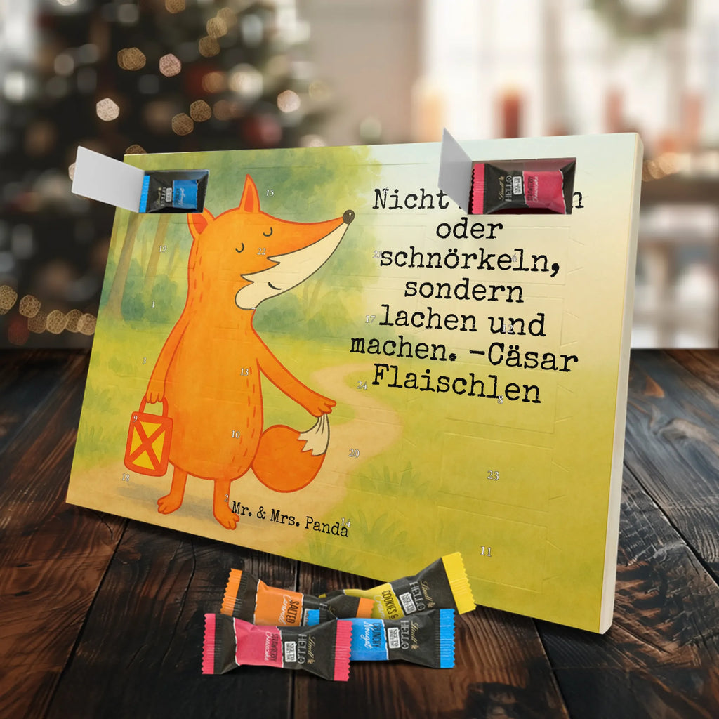 Chocolate advent calendar Fox Lantern Design animal lover, foxes, forest wildlife, clever as a fox, Lantern, Lantern parade, Caesar Otto Hugo Flaischlen, Spell comforting, Cheer up, Foxes, Saint Martin, Lovesickness Spell