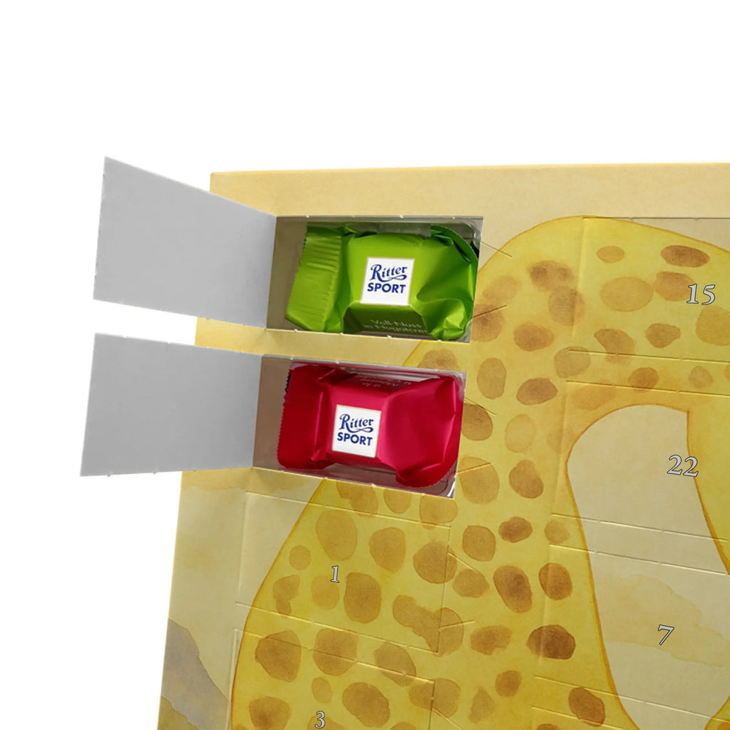 Chocolate advent calendar giraffe child Design Africa, mum, favourite person, child, son, daughter, mother