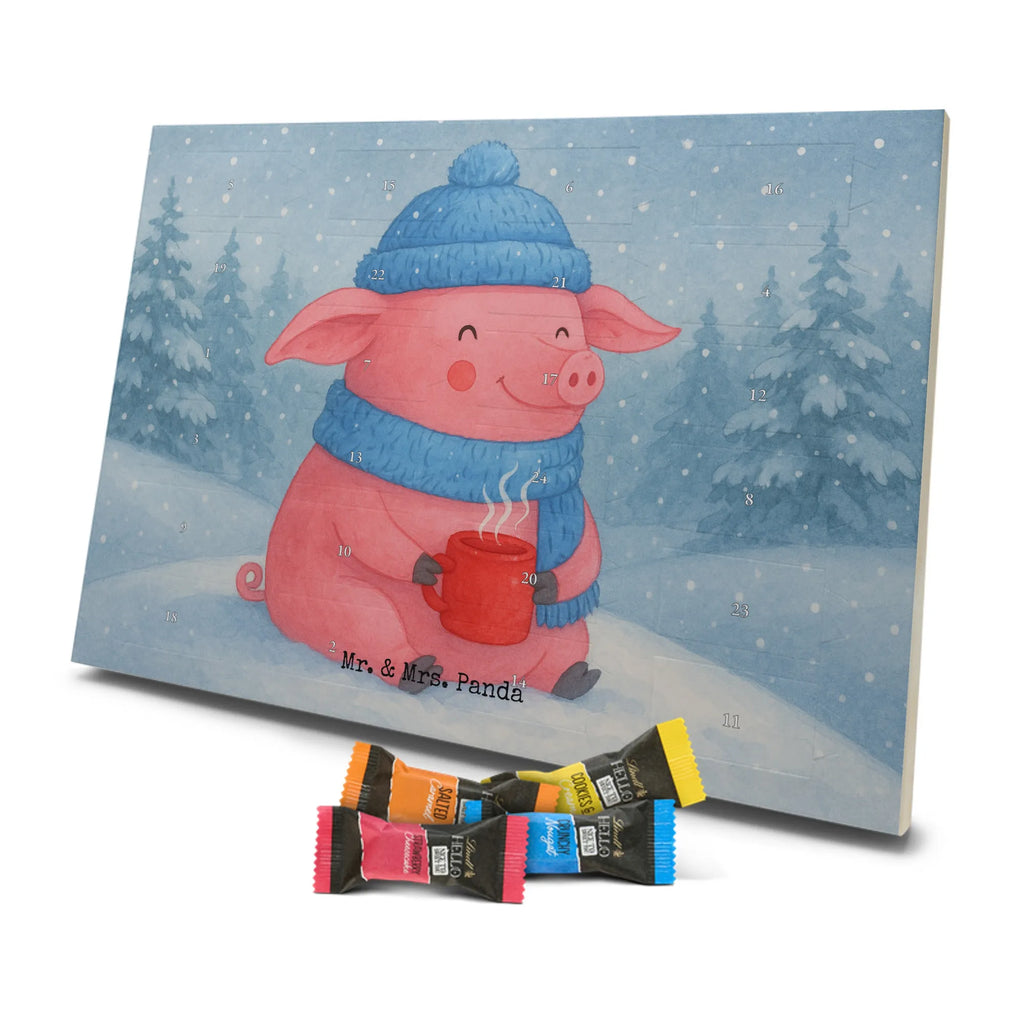 Chocolate advent calendar Pig Mulled wine Design Christmas time, snow, mulled wine, mulled pig, Christmas market, punch