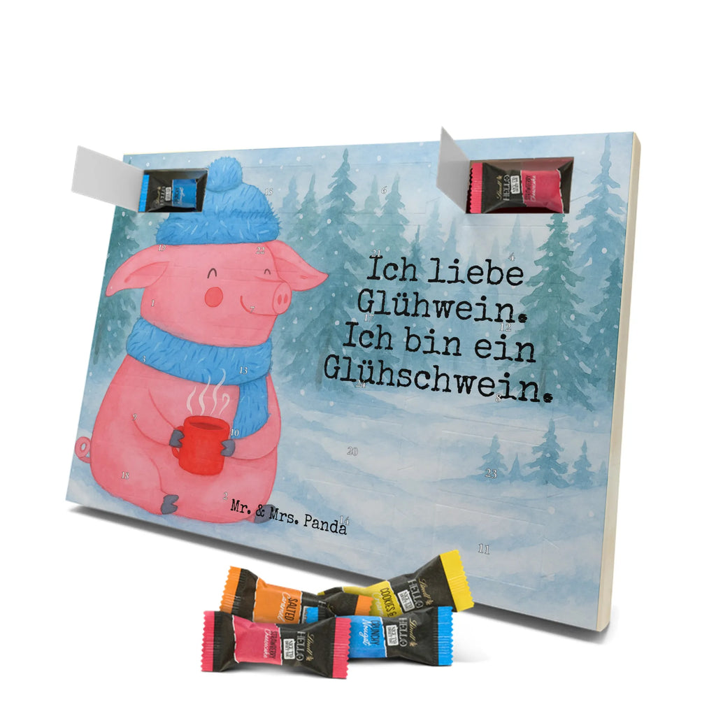 Chocolate advent calendar Pig Mulled wine Design Christmas time, snow, mulled wine, mulled pig, Christmas market, punch