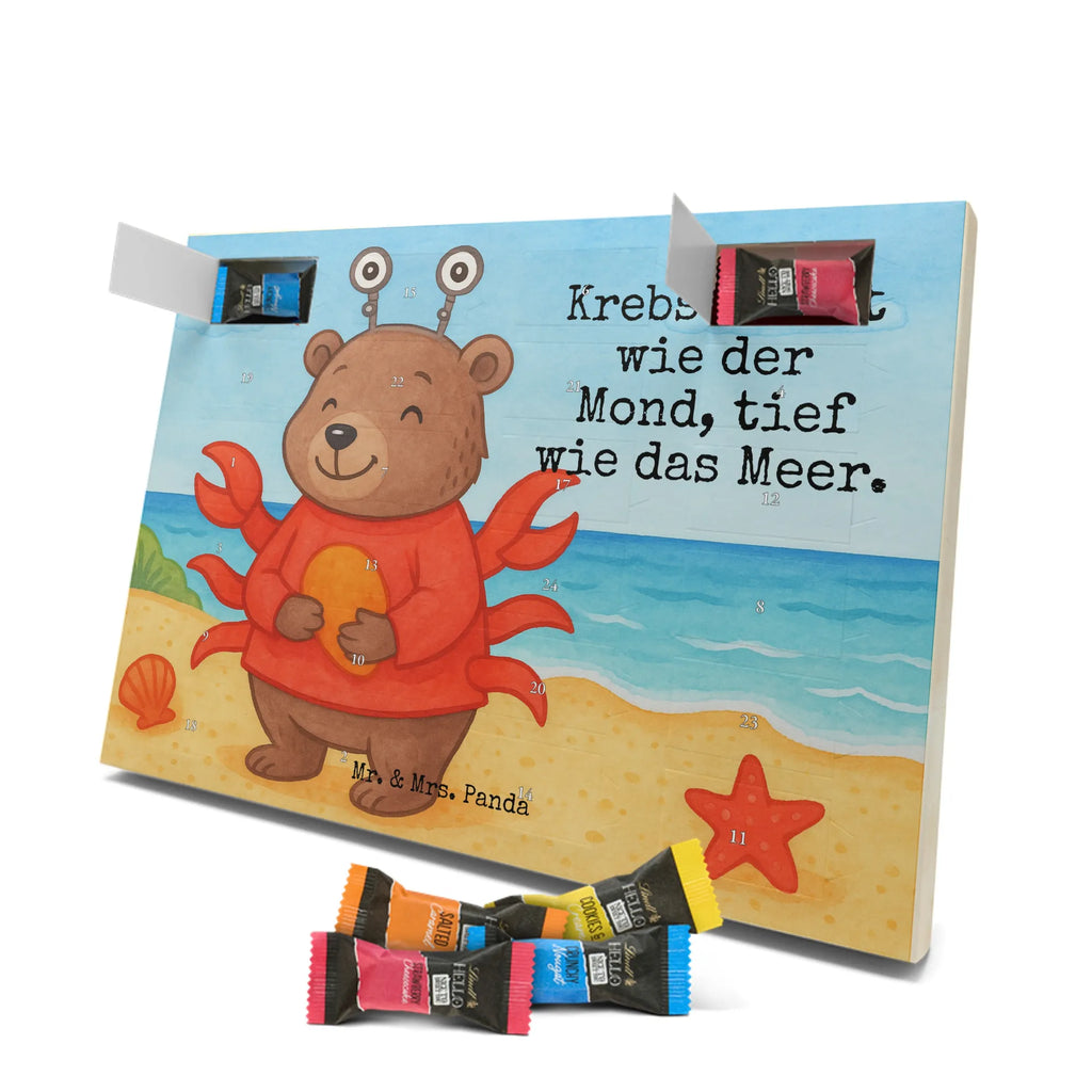 Chocolate advent calendar Cancer Astrology Design constellations, birthdays, astrology, date of birth, month of birth