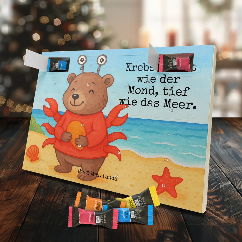 Chocolate advent calendar Cancer Astrology Design constellations, birthdays, astrology, date of birth, month of birth