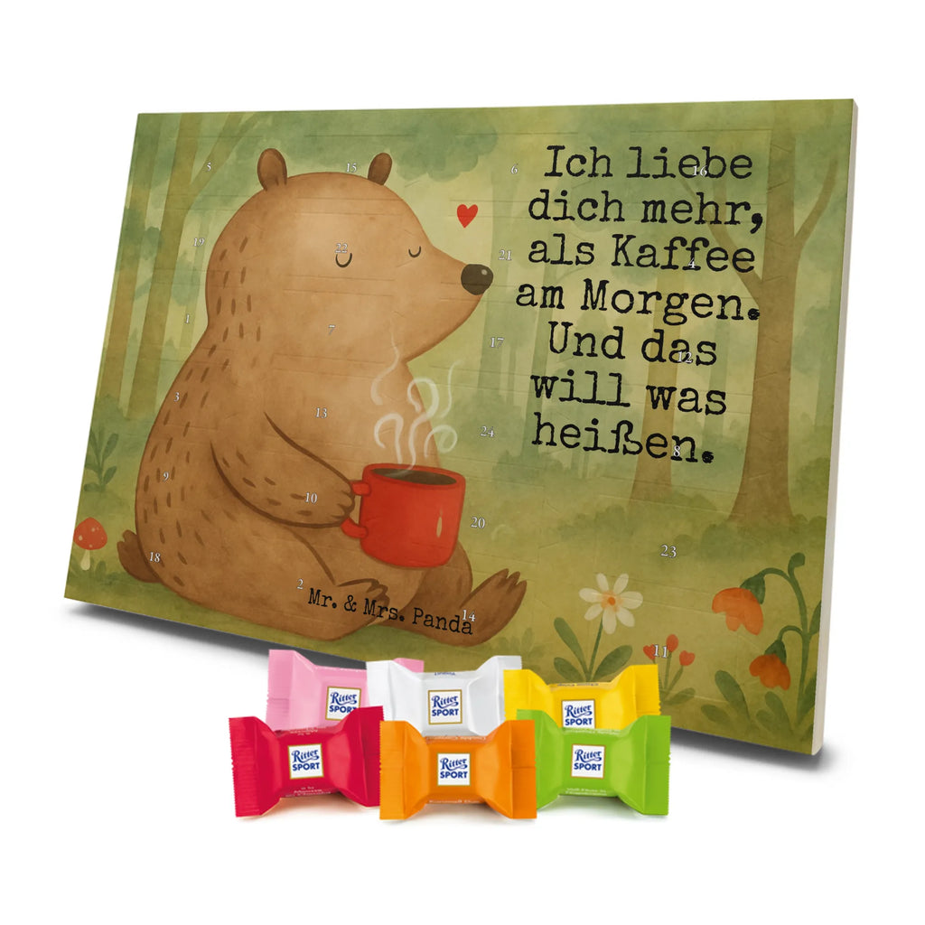 Chocolate advent calendar bear morning coffee Design Loving, Two, Together, Marriage, Proposal of marriage, Love gift, gift for her, gift for him, anniversary gift, Valentine&#39;s Day Gift for Women Love Gift Anniversary Wedding Anniversary Party Favor Gift for Girlfriend Gift for Partner Boyfriend Gift Token of Love for Men for Husband