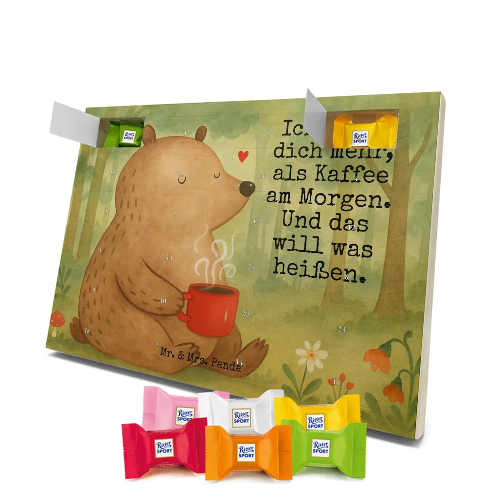 Chocolate advent calendar bear morning coffee Design Loving, Two, Together, Marriage, Proposal of marriage, Love gift, gift for her, gift for him, anniversary gift, Valentine&#39;s Day Gift for Women Love Gift Anniversary Wedding Anniversary Party Favor Gift for Girlfriend Gift for Partner Boyfriend Gift Token of Love for Men for Husband