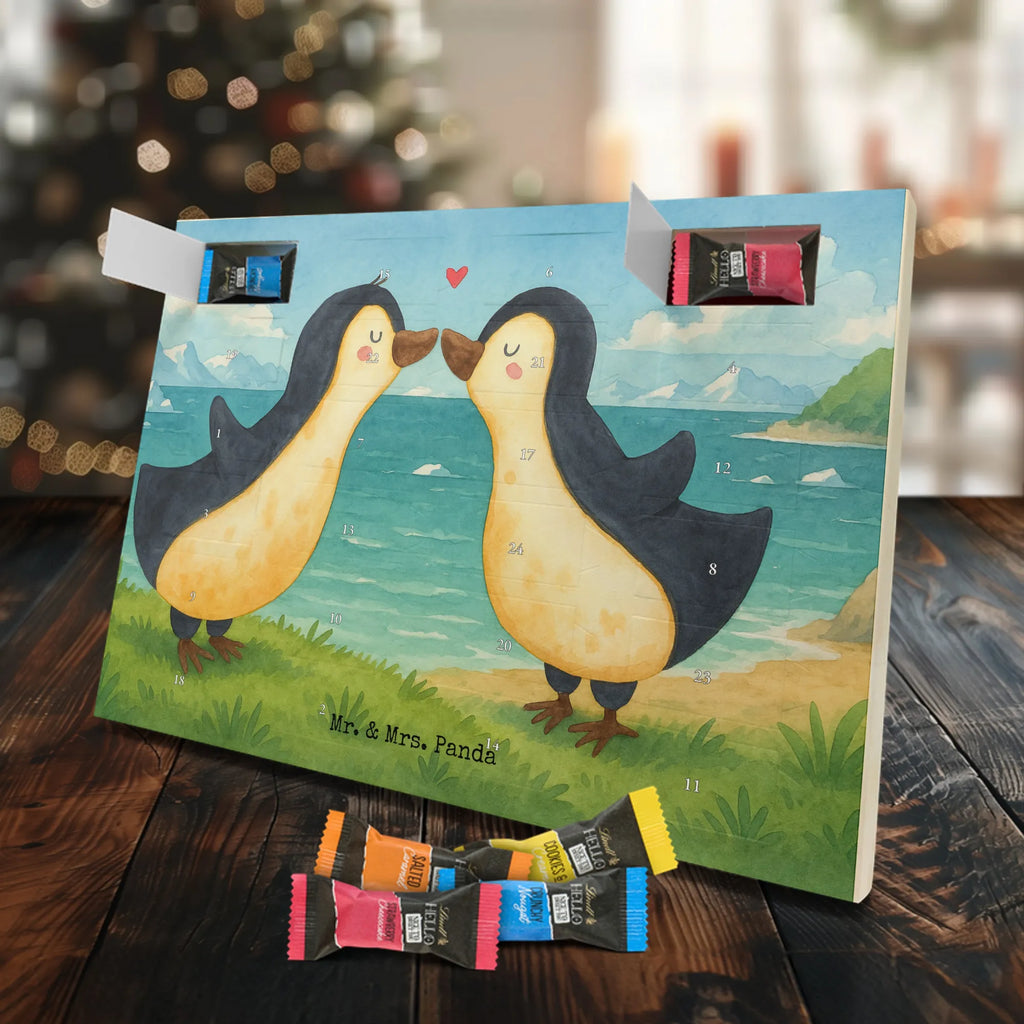 Chocolate advent calendar penguins kiss Design Loving, Two, Together, Marriage, Proposal of marriage, Love gift, gift for her, gift for him, anniversary gift, Valentine&#39;s Day Gift for Women Love Gift Anniversary Wedding Anniversary Party Favor Gift for Girlfriend Gift for Partner Boyfriend Gift Token of Love for Men for Husband