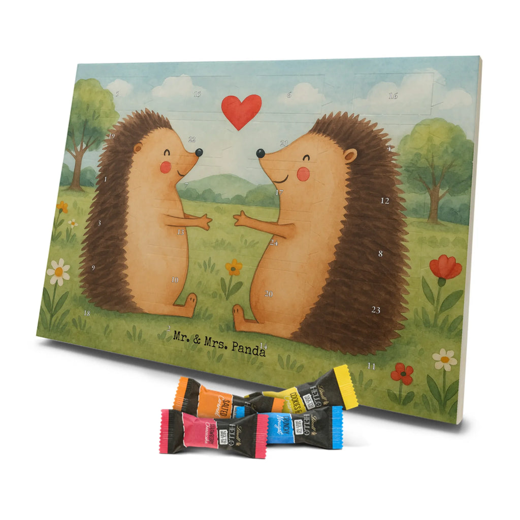Chocolate advent calendar Hedgehogs in love Design Loving, Two, Together, Marriage, Proposal of marriage, Love gift, gift for her, gift for him, anniversary gift, Wedding, Wedding anniversary, Anniversary, Friend, Married, Girlfriend, Gift, Engaged, In love, Proof of love