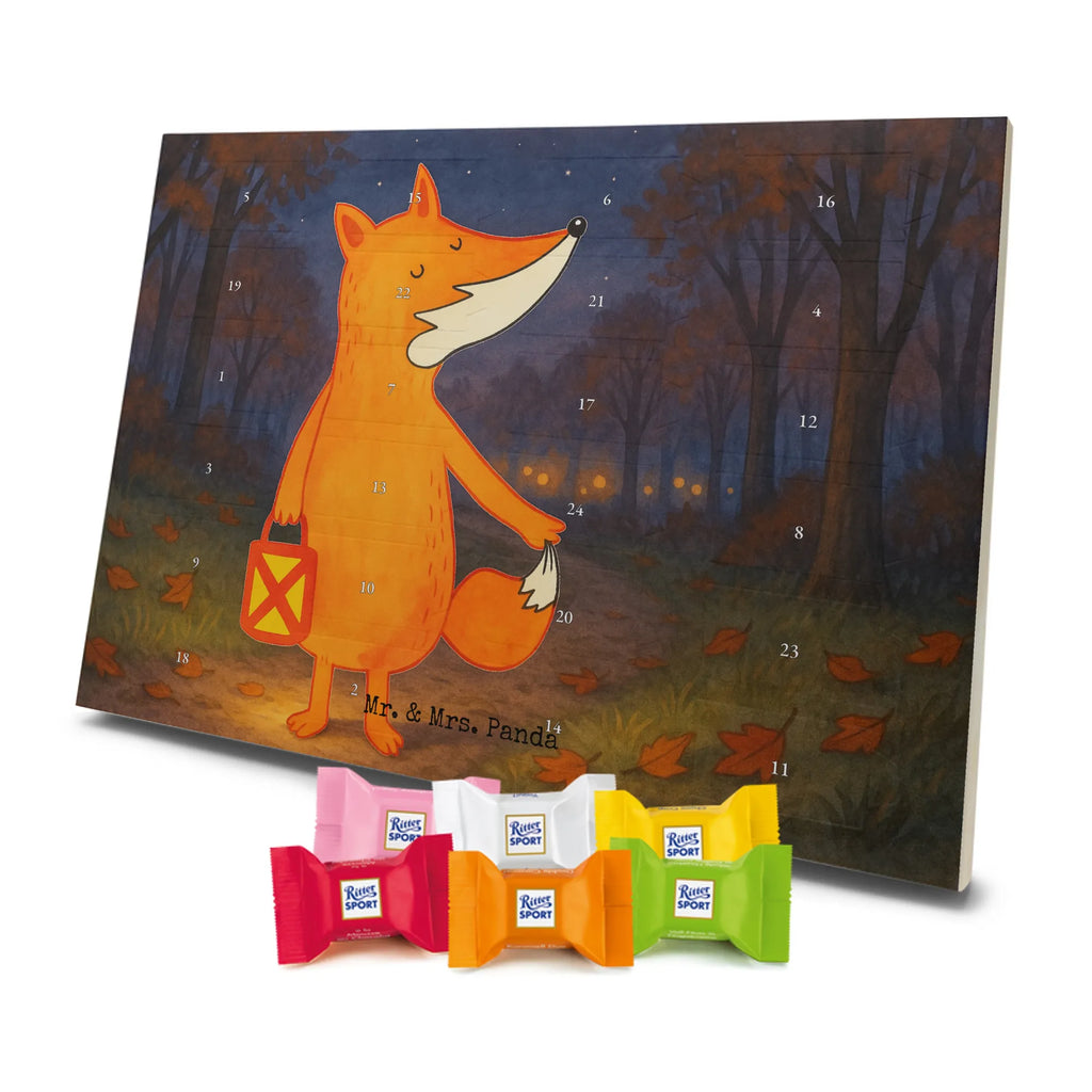 Chocolate advent calendar Fox Lantern Design animal lover, foxes, forest wildlife, clever as a fox, Lantern, Lantern parade, Caesar Otto Hugo Flaischlen, Spell comforting, Cheer up, Foxes, Saint Martin, Lovesickness Spell