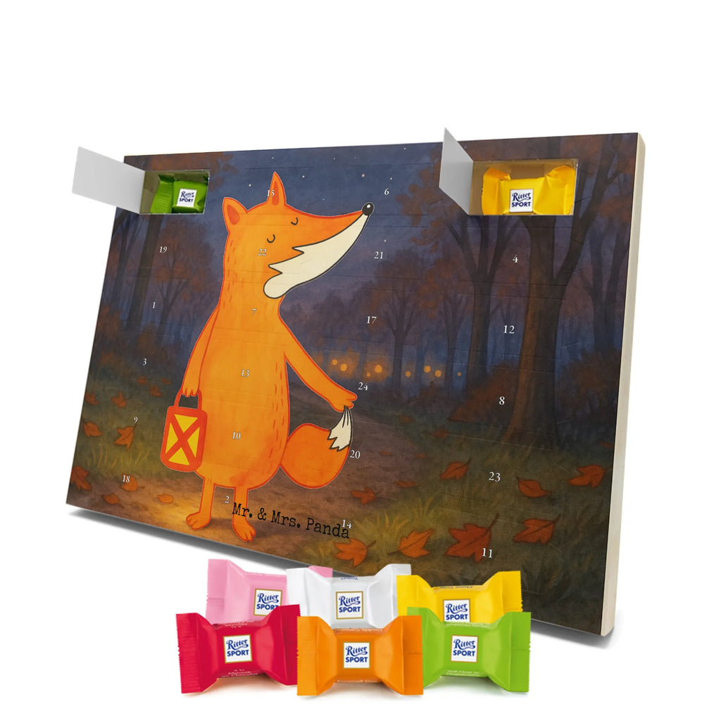 Chocolate advent calendar Fox Lantern Design animal lover, foxes, forest wildlife, clever as a fox, Lantern, Lantern parade, Caesar Otto Hugo Flaischlen, Spell comforting, Cheer up, Foxes, Saint Martin, Lovesickness Spell
