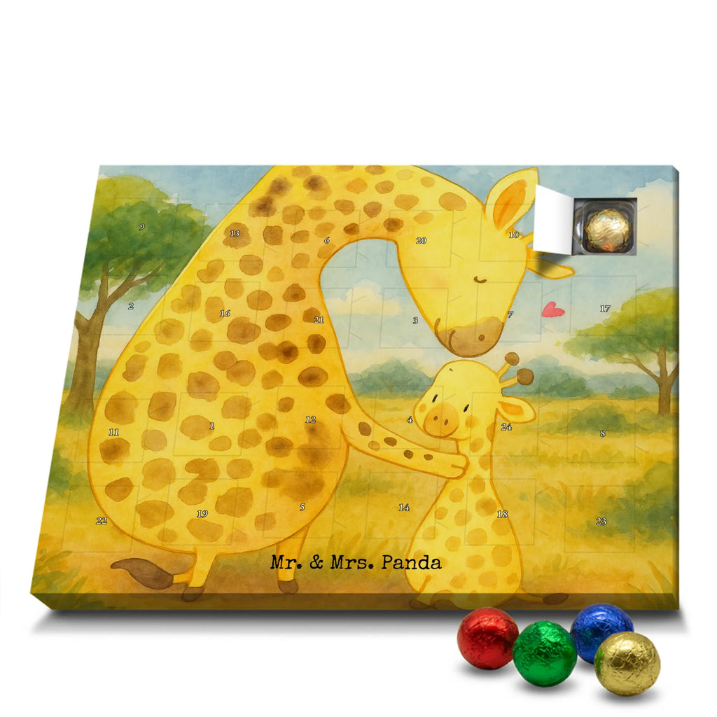 Chocolate advent calendar giraffe child Design Africa, mum, favourite person, child, son, daughter, mother