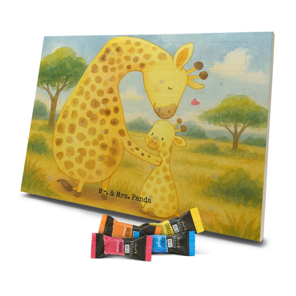 Chocolate advent calendar giraffe child Design Africa, mum, favourite person, child, son, daughter, mother