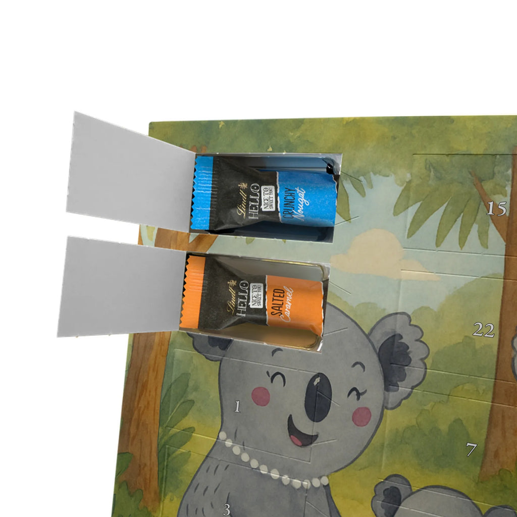 Chocolate advent calendar Koala Family Design Father's Day, Mother's Day, siblings, family life, children