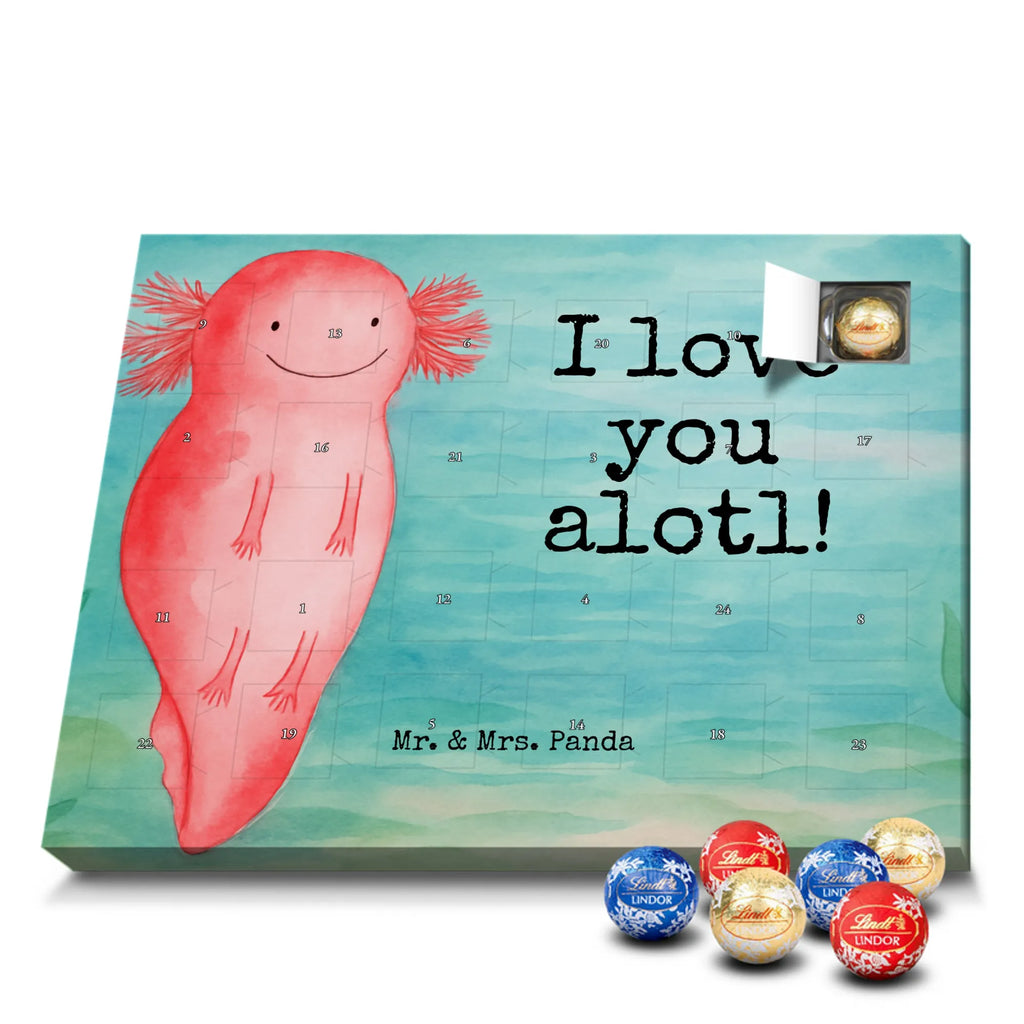 Chocolate advent calendar axolotl Love Design Loving, Two, Together, Marriage, Proposal of marriage, Love gift, gift for her, gift for him, anniversary gift, Valentine&#39;s Day Gift for Women Love Gift Anniversary Wedding Anniversary Party Favor Gift for Girlfriend Gift for Partner Boyfriend Gift Token of Love for Men for Husband