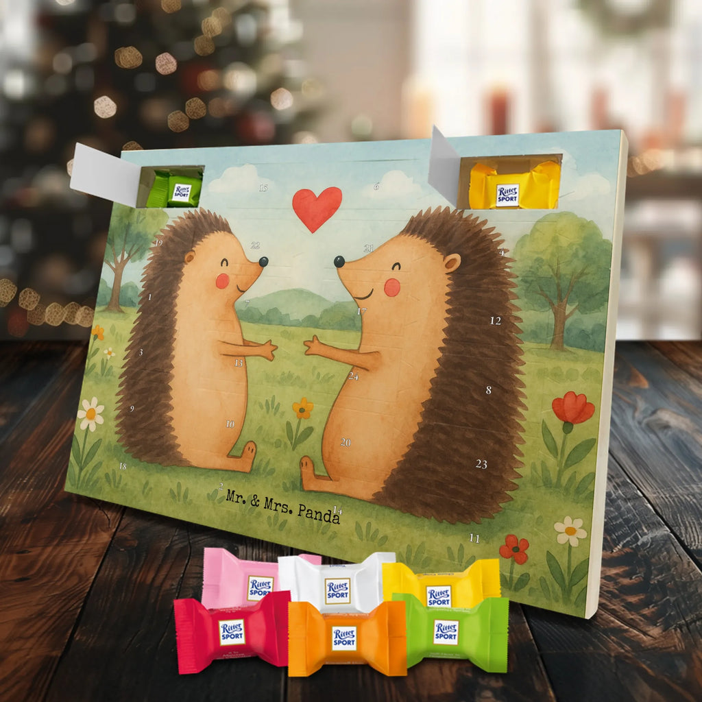 Chocolate advent calendar Hedgehogs in love Design Loving, Two, Together, Marriage, Proposal of marriage, Love gift, gift for her, gift for him, anniversary gift, Wedding, Wedding anniversary, Anniversary, Friend, Married, Girlfriend, Gift, Engaged, In love, Proof of love