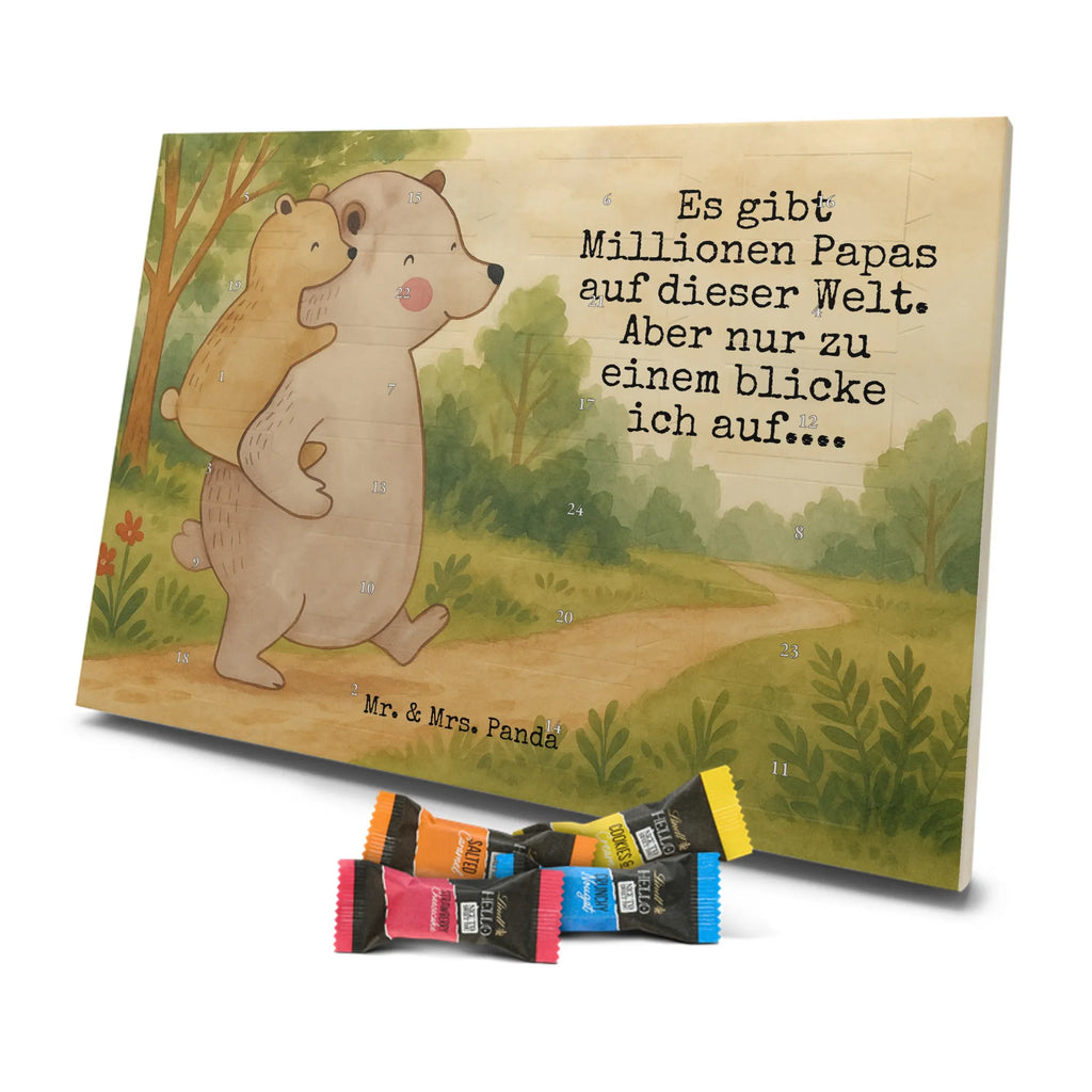 Chocolate advent calendar Papa Bear Design Father's Day, Mother's Day, birthday, father's day, present, uncle