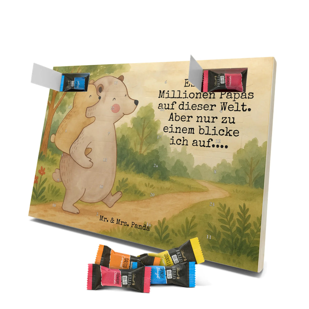 Chocolate advent calendar Papa Bear Design Father's Day, Mother's Day, birthday, father's day, present, uncle