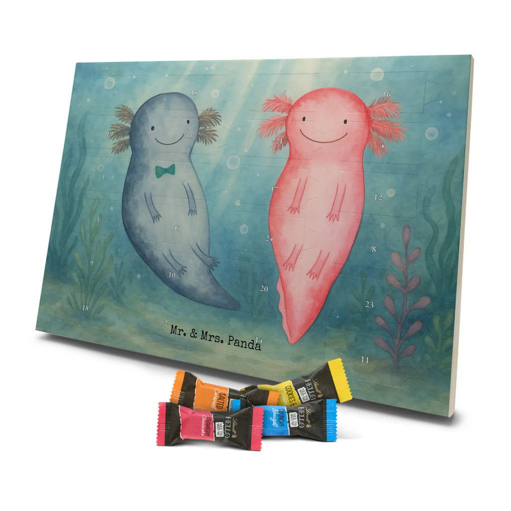 Chocolate advent calendar axolotl Love Design Loving, Two, Together, Marriage, Proposal of marriage, Love gift, gift for her, gift for him, anniversary gift, Valentine&#39;s Day Gift for Women Love Gift Anniversary Wedding Anniversary Party Favor Gift for Girlfriend Gift for Partner Boyfriend Gift Token of Love for Men for Husband