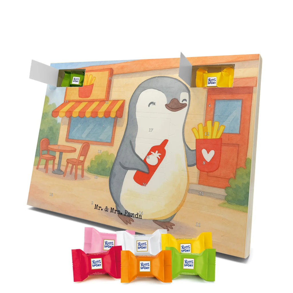 Chocolate advent calendar penguin French fries Design Loving, Two, Together, Marriage, Proposal of marriage, Love gift, gift for her, gift for him, anniversary gift, Valentine&#39;s Day Gift for Women Love Gift Anniversary Wedding Anniversary Party Favor Gift for Girlfriend Gift for Partner Boyfriend Gift Token of Love for Men for Husband