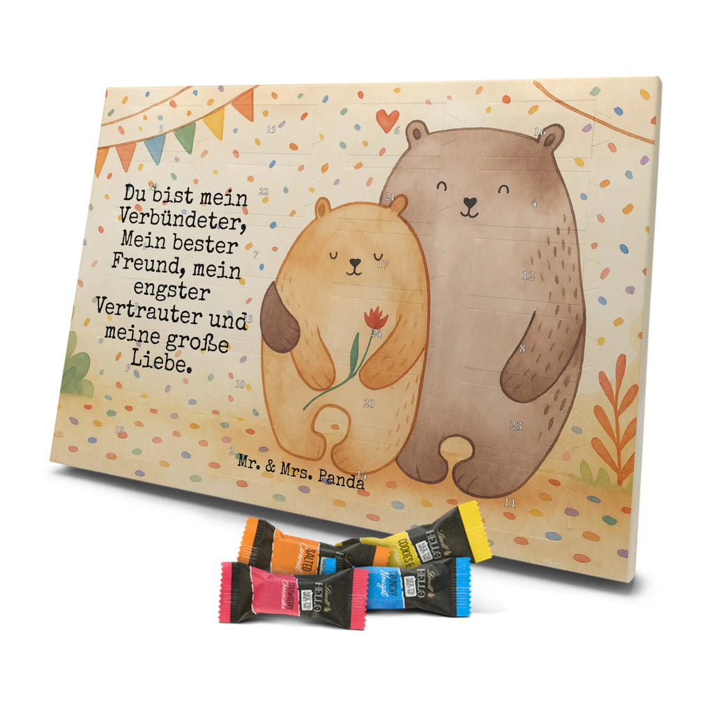 Chocolate advent calendar Bears in love Design Loving, Two, Together, Marriage, Proposal of marriage, Love gift, gift for her, gift for him, anniversary gift, Girlfriend, Engaged, Boyfriend, Gift Wedding, Gift Friend, Anniversary, In love, Wedding anniversary, Married, Gift Girlfriend, Bears, Proof of love