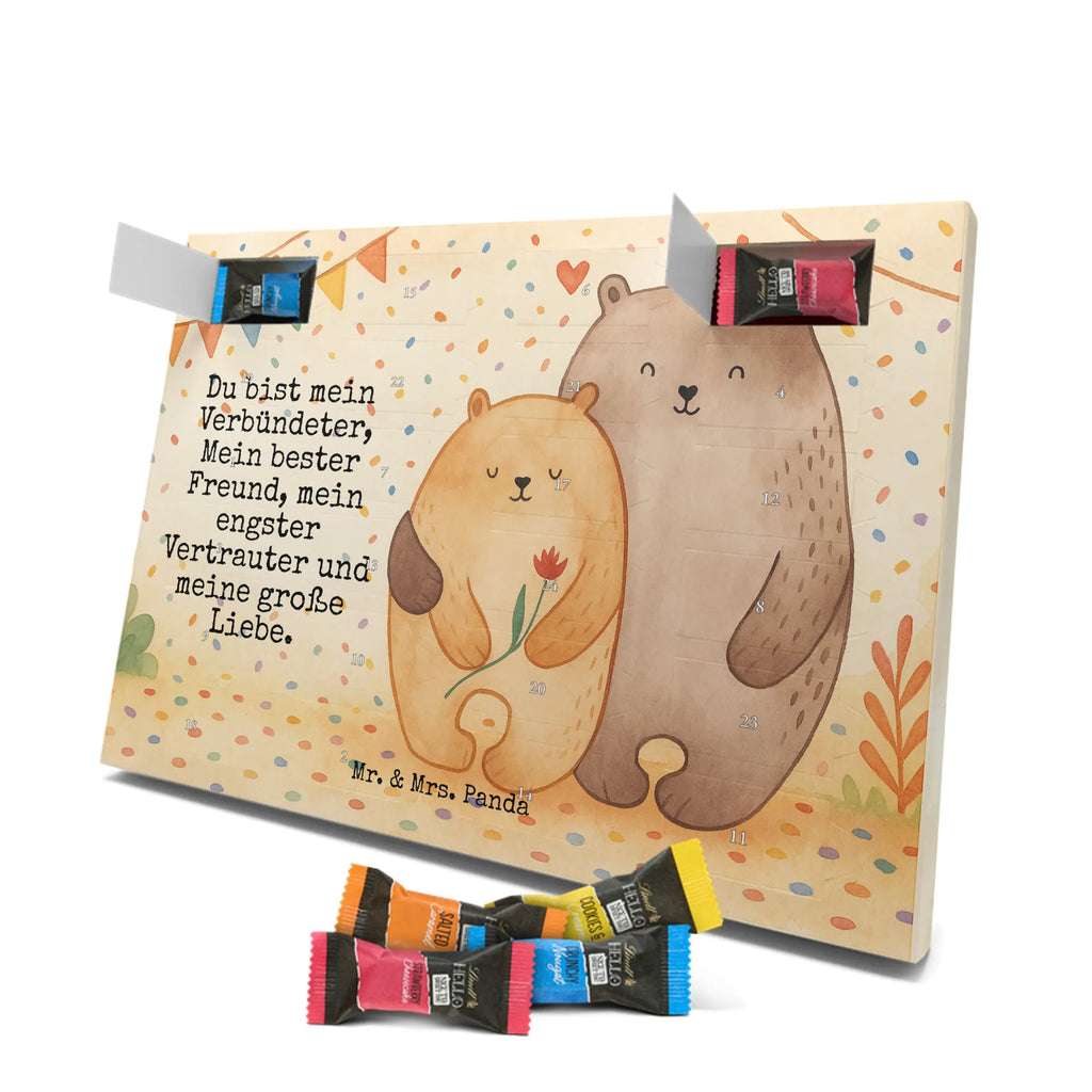 Chocolate advent calendar Bears in love Design Loving, Two, Together, Marriage, Proposal of marriage, Love gift, gift for her, gift for him, anniversary gift, Girlfriend, Engaged, Boyfriend, Gift Wedding, Gift Friend, Anniversary, In love, Wedding anniversary, Married, Gift Girlfriend, Bears, Proof of love