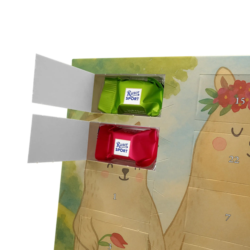 Chocolate advent calendar Bears with flower crown Design Father's Day, Mother's Day, favorite person, gift mommy. mother's day, daughter, daughters, best mommy, world best mommy, bears, favorite mommy, children, role model, child