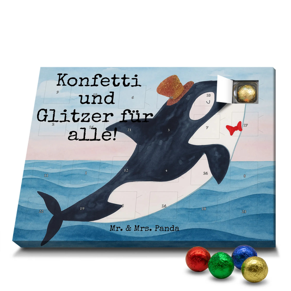 Schoko Adventskalender Orca Zylinder Design|p:1970927|h:f1cf59332696a45dd9b75ba03053a18c