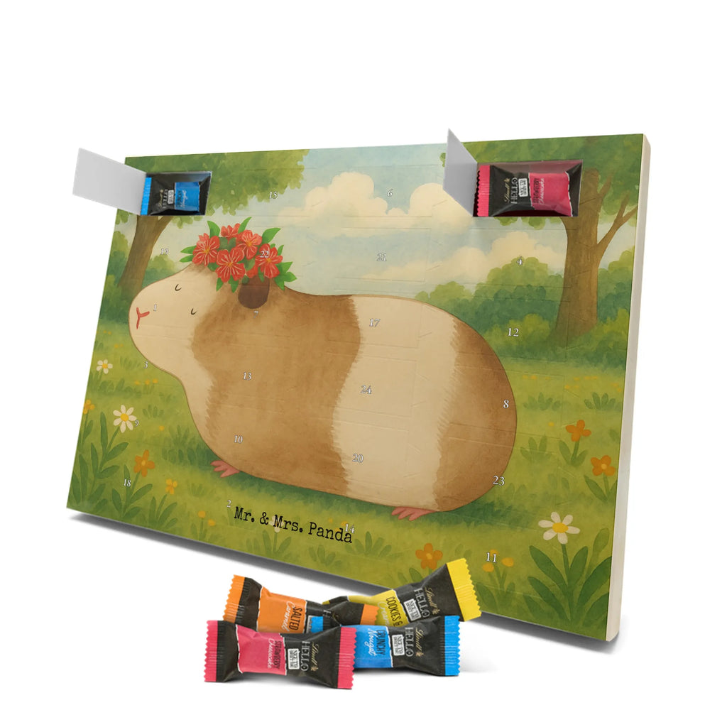 Chocolate advent calendar Guinea pig wisdom Design card, gift ideas, gifts, small animals, cute, cute animal motives, hand drawn, funny sayings, good mood, special gifts, animal lover, wonderland, saying, wisdom, reality, flower child, guinea pig, wonder