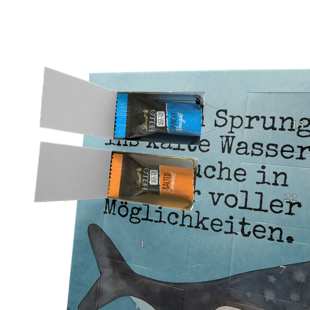 Chocolate advent calendar Orca Design gift ideas, vacation, Seafood, aquatic animals, ocean, shells, corals, reef, whale, narwhal, sea urchin, lobster, platypus, manatee, crocodile, shrimp, gifts for seafood lovers, water world, underwater animals, underwater world, deep sea, seafood fans, seafood decoration, seafood posters, killer whale, self-love, work, new start, opportunities