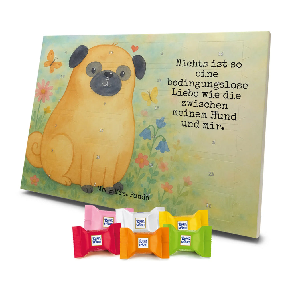 Chocolate advent calendar Pug Design dog breed, mutt, hound, woof, dog mama, love dogs, love for dogs, dog decorative items, bag with dog print, funny gifts for dog owners, what do you give a dog lover, Christmas gifts for dogs, gifts for dogs, dog sayings, dog love, Pug