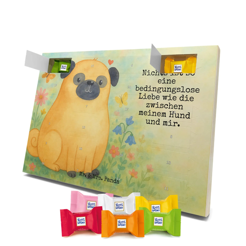 Chocolate advent calendar Pug Design dog breed, mutt, hound, woof, dog mama, love dogs, love for dogs, dog decorative items, bag with dog print, funny gifts for dog owners, what do you give a dog lover, Christmas gifts for dogs, gifts for dogs, dog sayings, dog love, Pug