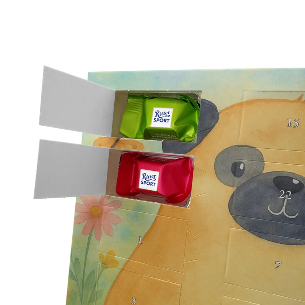 Chocolate advent calendar Pug Design dog breed, mutt, hound, woof, dog mama, love dogs, love for dogs, dog decorative items, bag with dog print, funny gifts for dog owners, what do you give a dog lover, Christmas gifts for dogs, gifts for dogs, dog sayings, dog love, Pug