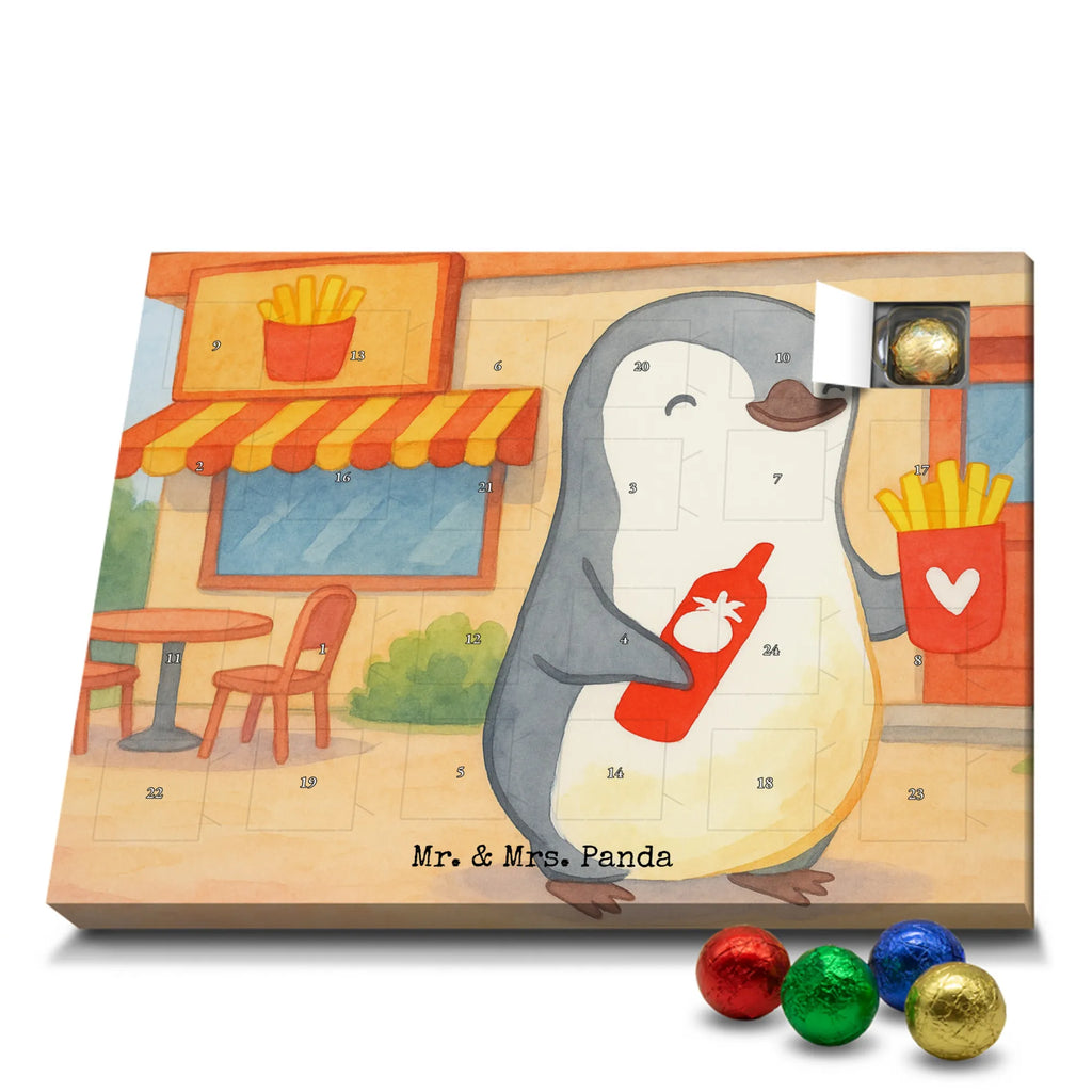 Chocolate advent calendar penguin French fries Design Loving, Two, Together, Marriage, Proposal of marriage, Love gift, gift for her, gift for him, anniversary gift, Valentine&#39;s Day Gift for Women Love Gift Anniversary Wedding Anniversary Party Favor Gift for Girlfriend Gift for Partner Boyfriend Gift Token of Love for Men for Husband