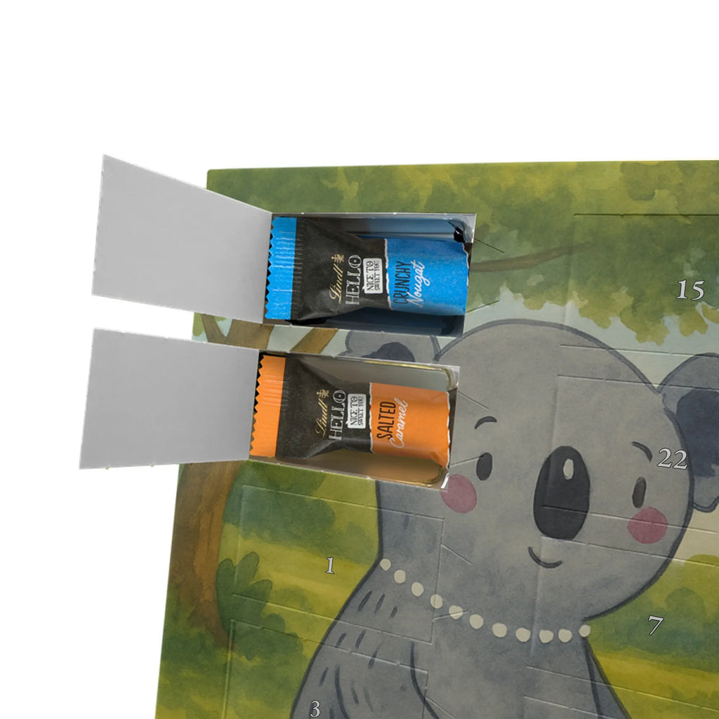 Chocolate advent calendar Koala Family Design Father's Day, Mother's Day, siblings, family life, children
