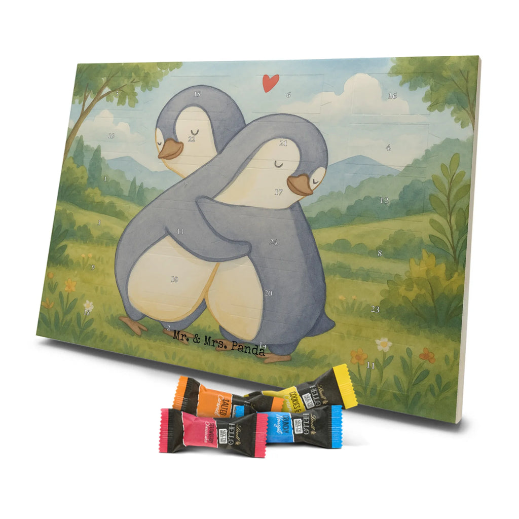 Chocolate advent calendar penguins Cuddle Design Loving, Two, Together, Marriage, Proposal of marriage, Love gift, gift for her, gift for him, anniversary gift, Valentine&#39;s Day Gift for Women Love Gift Anniversary Wedding Anniversary Party Favor Gift for Girlfriend Gift for Partner Boyfriend Gift Token of Love for Men for Husband