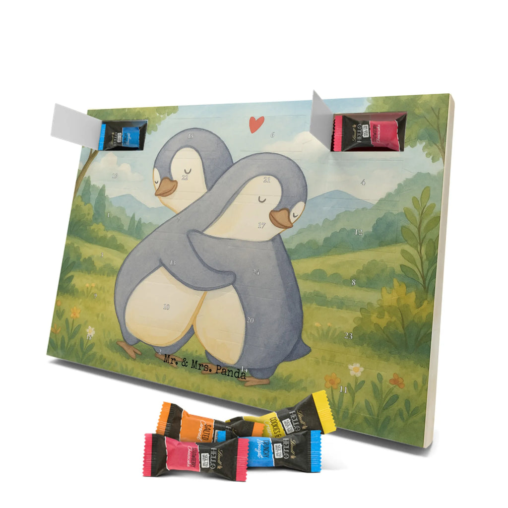 Chocolate advent calendar penguins Cuddle Design Loving, Two, Together, Marriage, Proposal of marriage, Love gift, gift for her, gift for him, anniversary gift, Valentine&#39;s Day Gift for Women Love Gift Anniversary Wedding Anniversary Party Favor Gift for Girlfriend Gift for Partner Boyfriend Gift Token of Love for Men for Husband