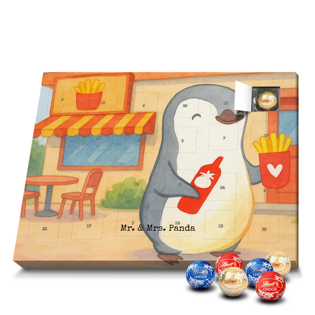 Chocolate advent calendar penguin French fries Design Loving, Two, Together, Marriage, Proposal of marriage, Love gift, gift for her, gift for him, anniversary gift, Valentine&#39;s Day Gift for Women Love Gift Anniversary Wedding Anniversary Party Favor Gift for Girlfriend Gift for Partner Boyfriend Gift Token of Love for Men for Husband