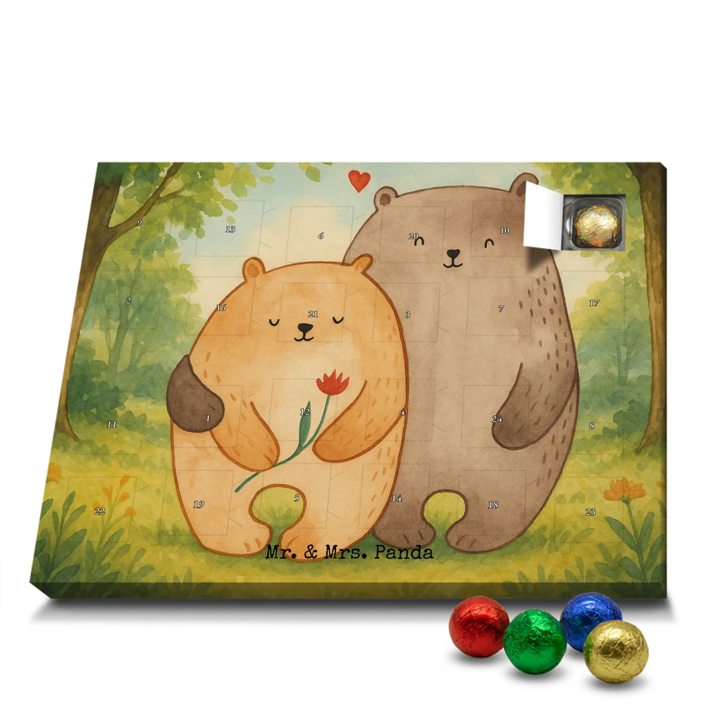 Chocolate advent calendar Bears in love Design Loving, Two, Together, Marriage, Proposal of marriage, Love gift, gift for her, gift for him, anniversary gift, Girlfriend, Engaged, Boyfriend, Gift Wedding, Gift Friend, Anniversary, In love, Wedding anniversary, Married, Gift Girlfriend, Bears, Proof of love
