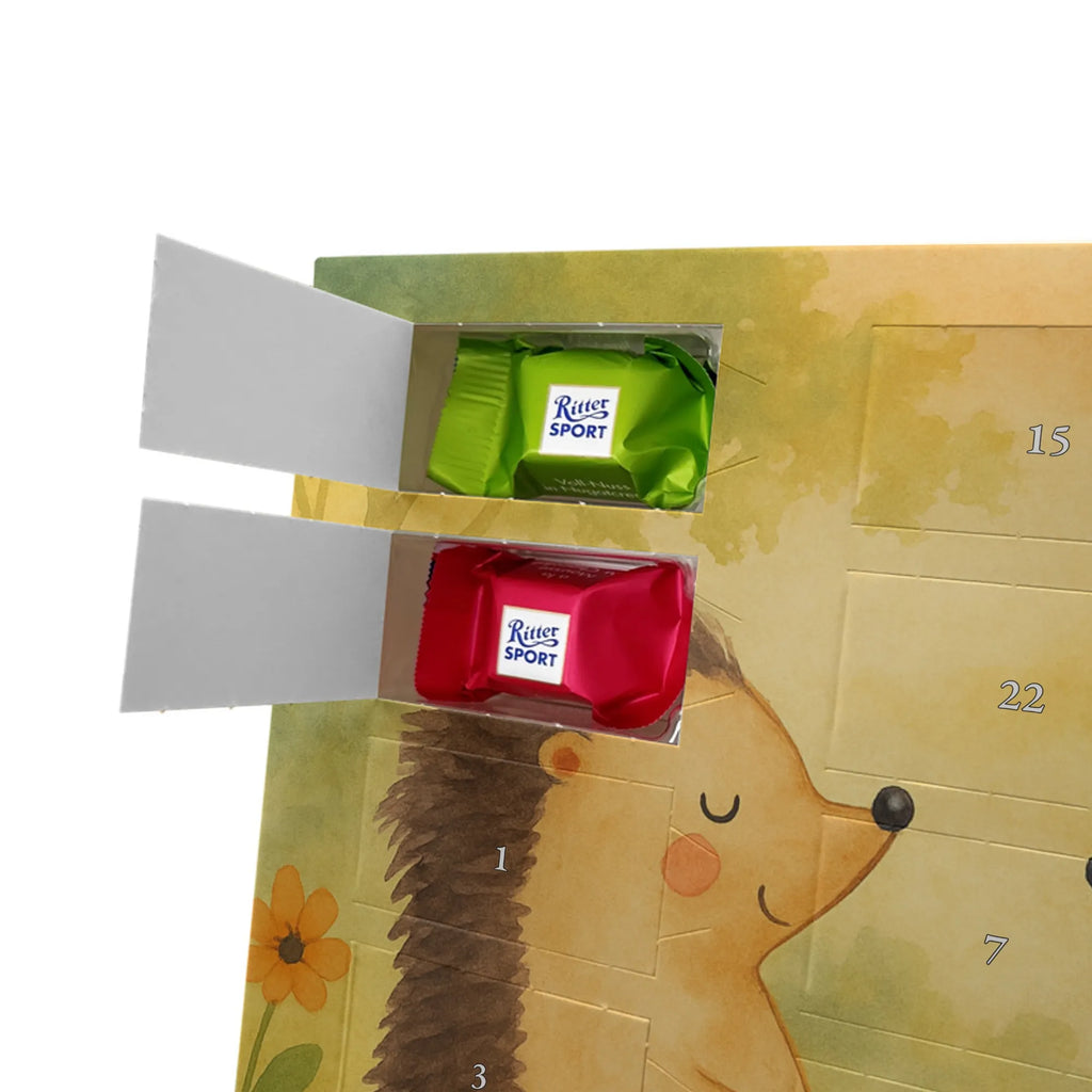 Chocolate advent calendar Hedgehogs in love Design Loving, Two, Together, Marriage, Proposal of marriage, Love gift, gift for her, gift for him, anniversary gift, Wedding, Wedding anniversary, Anniversary, Friend, Married, Girlfriend, Gift, Engaged, In love, Proof of love