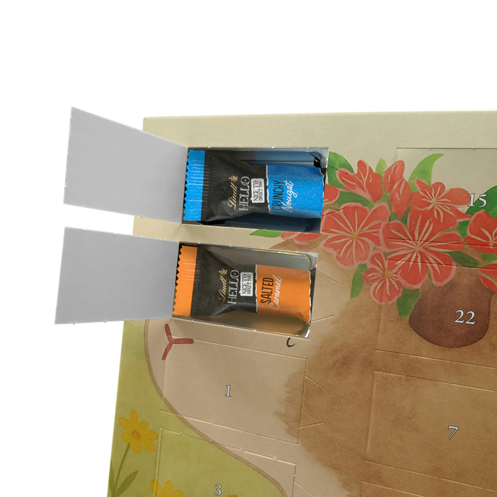 Chocolate advent calendar Guinea pig wisdom Design card, gift ideas, gifts, small animals, cute, cute animal motives, hand drawn, funny sayings, good mood, special gifts, animal lover, wonderland, saying, wisdom, reality, flower child, guinea pig, wonder