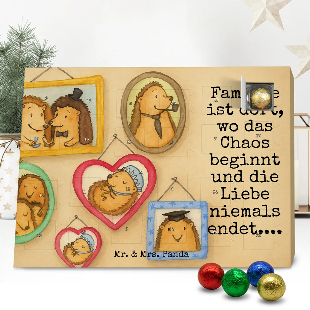 Chocolate advent calendar Hedgehog family Design Father's Day, Mother's Day, hedgehogs, mum, pictures, solidarity