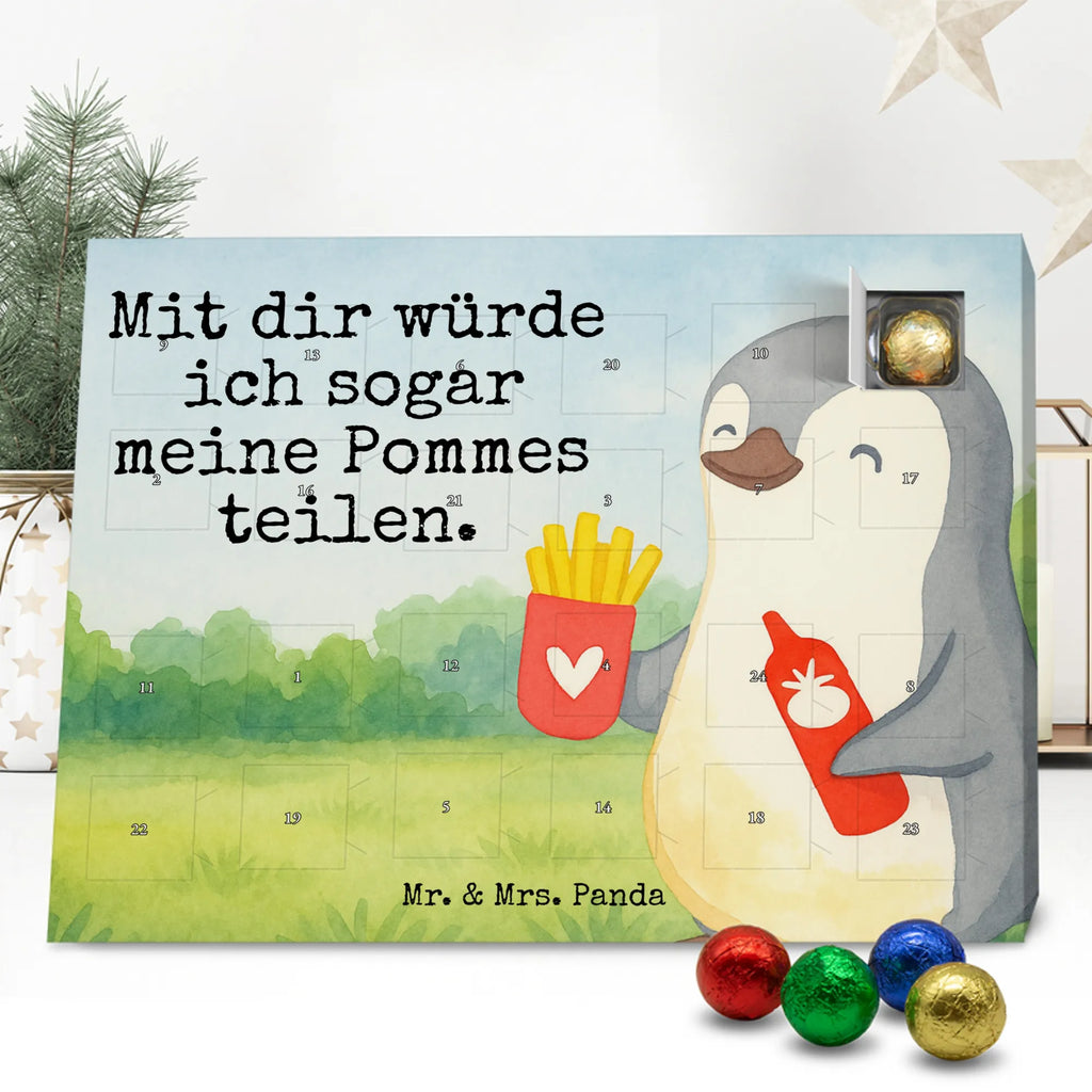 Chocolate advent calendar penguin French fries Design Loving, Two, Together, Marriage, Proposal of marriage, Love gift, gift for her, gift for him, anniversary gift, Valentine&#39;s Day Gift for Women Love Gift Anniversary Wedding Anniversary Party Favor Gift for Girlfriend Gift for Partner Boyfriend Gift Token of Love for Men for Husband