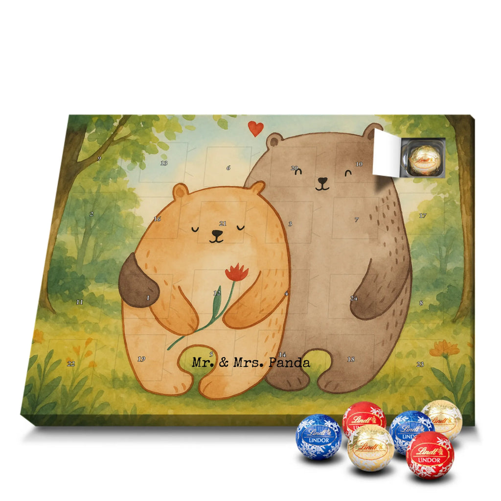 Chocolate advent calendar Bears in love Design Loving, Two, Together, Marriage, Proposal of marriage, Love gift, gift for her, gift for him, anniversary gift, Girlfriend, Engaged, Boyfriend, Gift Wedding, Gift Friend, Anniversary, In love, Wedding anniversary, Married, Gift Girlfriend, Bears, Proof of love