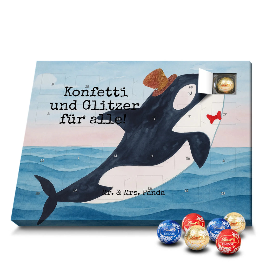 Chocolate advent calendar orca cylinder Design gift ideas, vacation, Seafood, aquatic animals, ocean, shells, corals, reef, whale, narwhal, sea urchin, lobster, platypus, manatee, crocodile, shrimp, gifts for seafood lovers, water world, underwater animals, underwater world, deep sea, seafood fans, seafood decoration, seafood posters, celebration, birthday, feast, confetti, congratulations