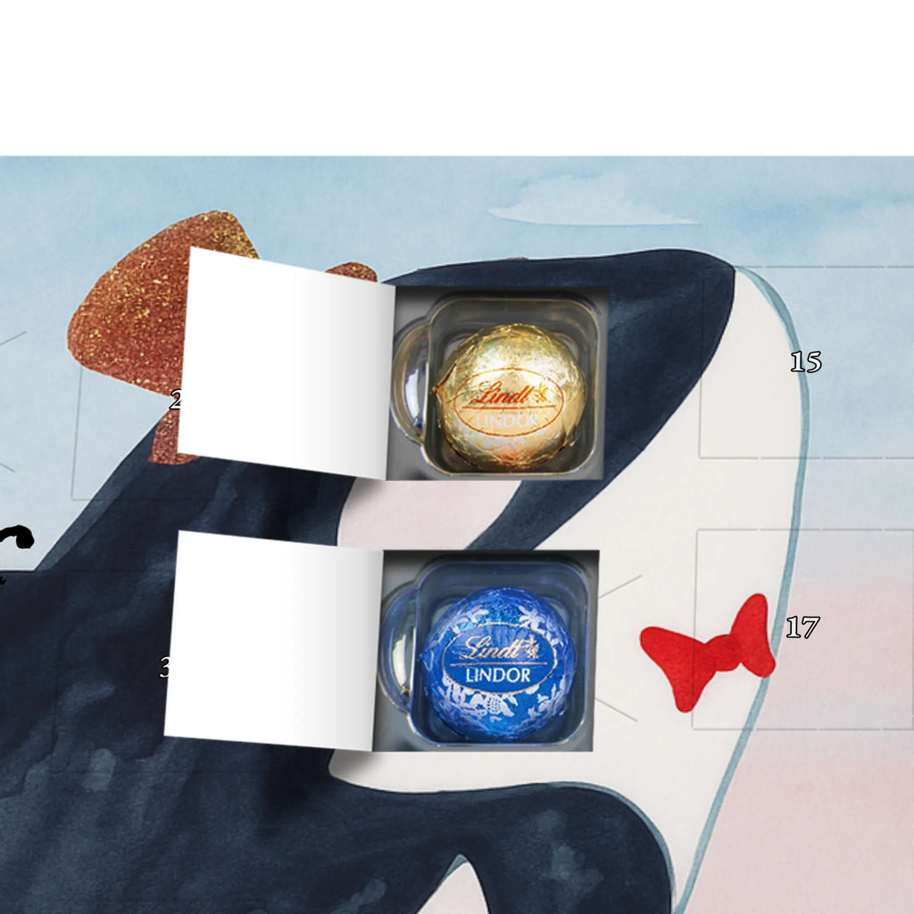 Chocolate advent calendar orca cylinder Design gift ideas, vacation, Seafood, aquatic animals, ocean, shells, corals, reef, whale, narwhal, sea urchin, lobster, platypus, manatee, crocodile, shrimp, gifts for seafood lovers, water world, underwater animals, underwater world, deep sea, seafood fans, seafood decoration, seafood posters, celebration, birthday, feast, confetti, congratulations