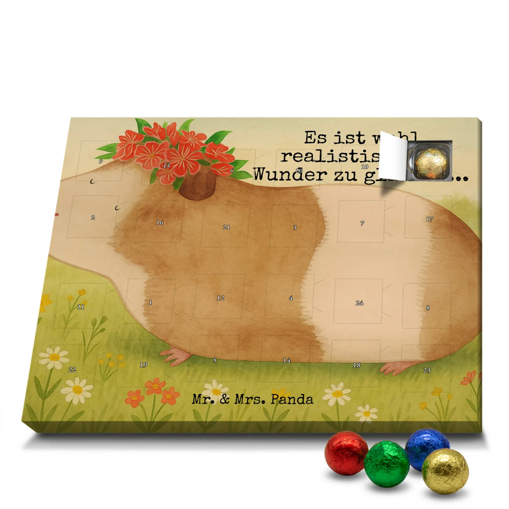 Chocolate advent calendar Guinea pig wisdom Design card, gift ideas, gifts, small animals, cute, cute animal motives, hand drawn, funny sayings, good mood, special gifts, animal lover, wonderland, saying, wisdom, reality, flower child, guinea pig, wonder