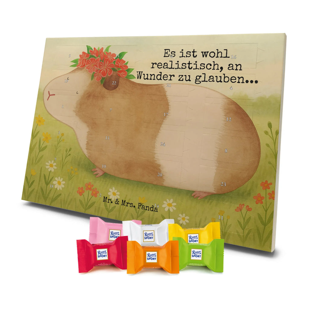 Chocolate advent calendar Guinea pig wisdom Design card, gift ideas, gifts, small animals, cute, cute animal motives, hand drawn, funny sayings, good mood, special gifts, animal lover, wonderland, saying, wisdom, reality, flower child, guinea pig, wonder